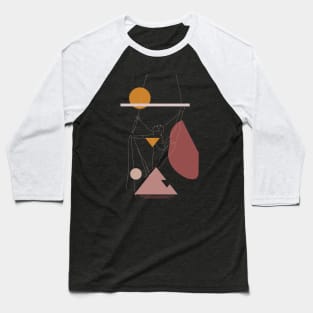 Aerialist Minimal Art Baseball T-Shirt